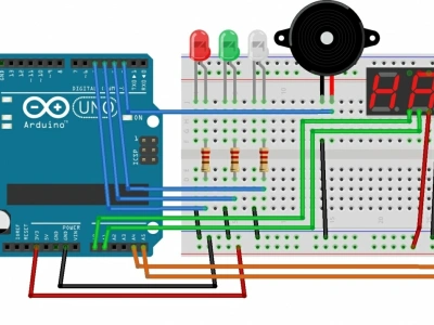 Бесконтактный температурный сенсор (GY-906 на базе MLX90614)