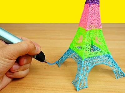 3D ручка как помощник в 3D печати