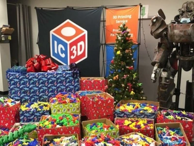 Toys for Tots: печать трехмерных игрушек для детских рождественских подарков