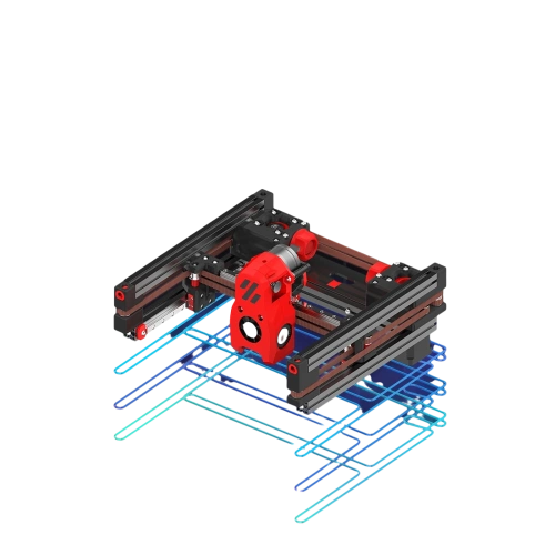Набор Siboor для сборки 3D принтера VORON V0.2 Rev.1 (120x120x120 мм) (Напечатанные ABS детали)