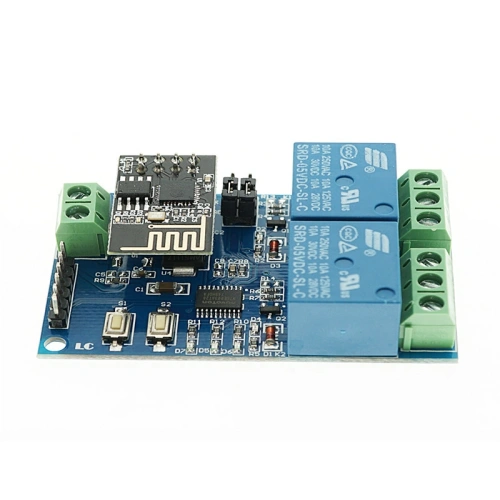 2-канальное реле 5V с Wi-Fi управлением на чипе ESP8266