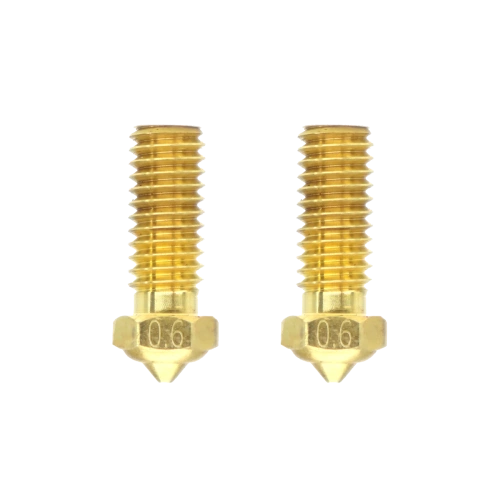 Комплект оригинальных латунных сопел (2шт) QIDI Q1 Pro/ X-Max 3/ X-Plus 3/ X-Smart 3 (0.2 мм)