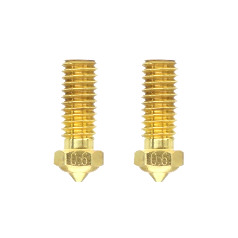 Комплект оригинальных латунных сопел (2шт) QIDI Q1 Pro/ X-Max 3/ X-Plus 3/ X-Smart 3 (0.2 мм)