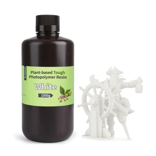 Фотополимерная смола Elegoo Plant Based Resin Colored, 1 л (Белый)