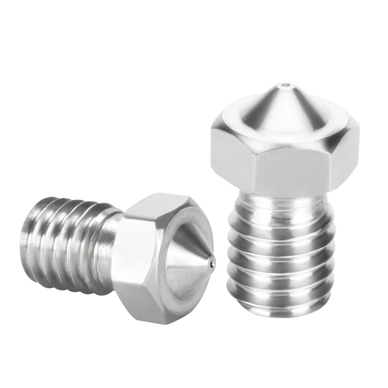 Сопло E3D V6 из нержавеющей стали Kingroon (0.2 мм)