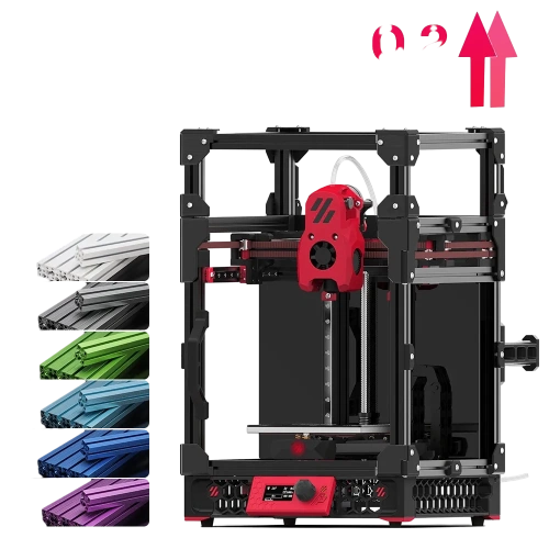 Набор Siboor для сборки 3D принтера VORON V0.2 Rev.1 (120x120x120 мм) (Напечатанные ABS детали)