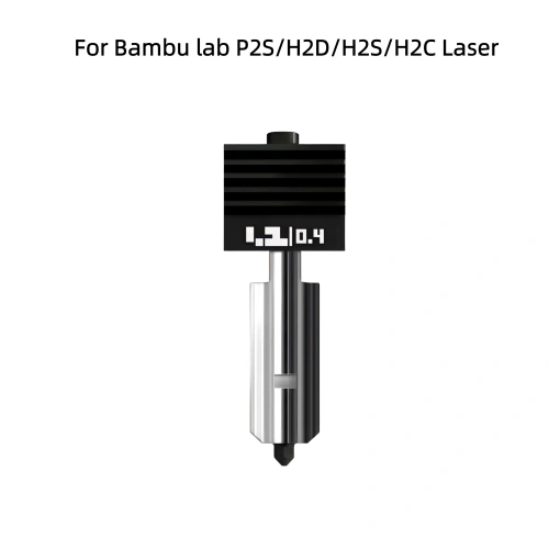 Хотэнд с закалённым соплом для Bambu Lab H2D/H2C/H2S/P2S (0.2 мм)