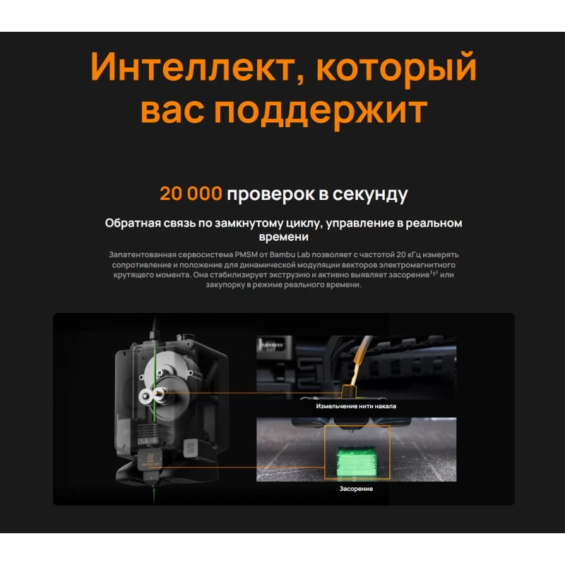 3D принтер Bambu Lab H2S Combo с AMS системой (EU)