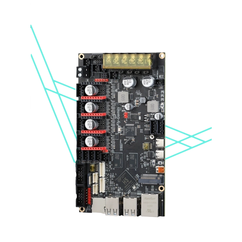 Набор Siboor для сборки 3D принтера VORON V0.2 Rev.1 (120x120x120 мм) (Напечатанные ABS детали)