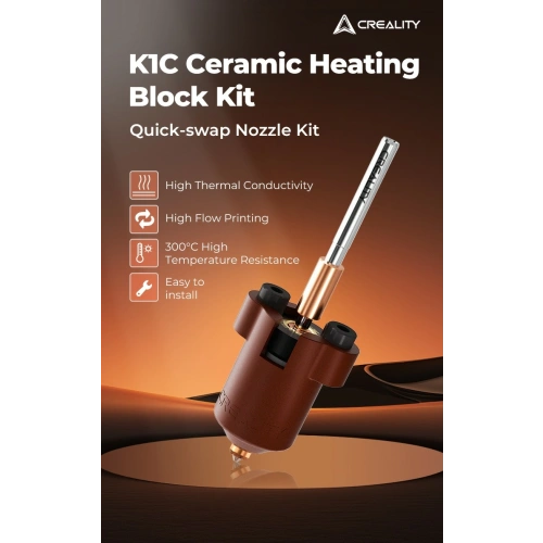 Оригинальный керамический хотэнд для Creality K1C / K1 Max (новая ревизия 2025)