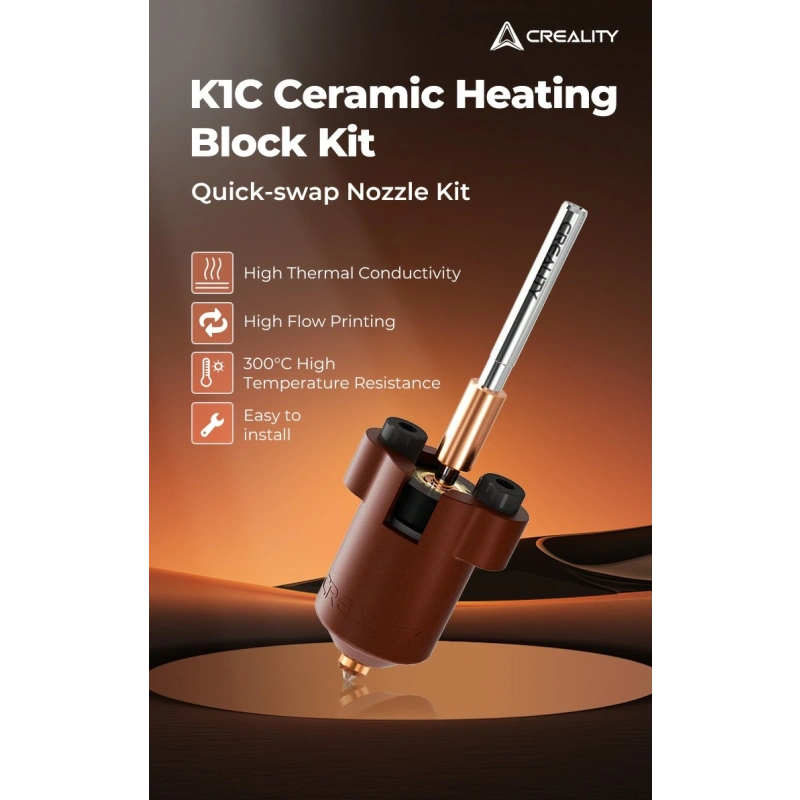 Оригинальный керамический хотэнд для Creality K1C / K1 Max (новая ревизия 2025)