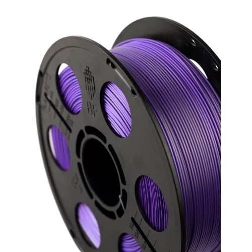Пластик PLA Silk 1.75 Bestfilament трехцветный (фиолетовый, черный, серебро) 1 кг