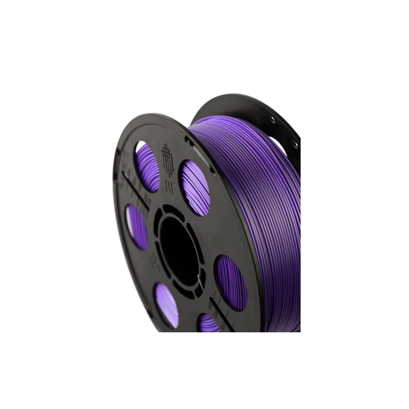 Пластик PLA Silk 1.75 Bestfilament трехцветный (фиолетовый, черный, серебро) 1 кг