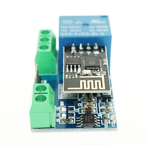 Реле одноканальное 5В с Wi-Fi управлением на чипе ESP8266