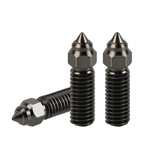 Сопло Kingroon для Creality K1/ K1 Max (2023)/ Ender-3 V3 KE/ CR-10 SE Закаленная сталь (0.2 мм)