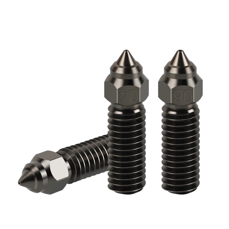 Сопло Kingroon для Creality K1/ K1 Max (2023)/ Ender-3 V3 KE/ CR-10 SE Закаленная сталь (0.2 мм)