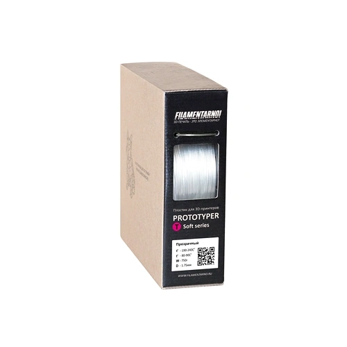 T-SOFT 1,75 FILAMENTARNO Прозрачный 0,75 кг