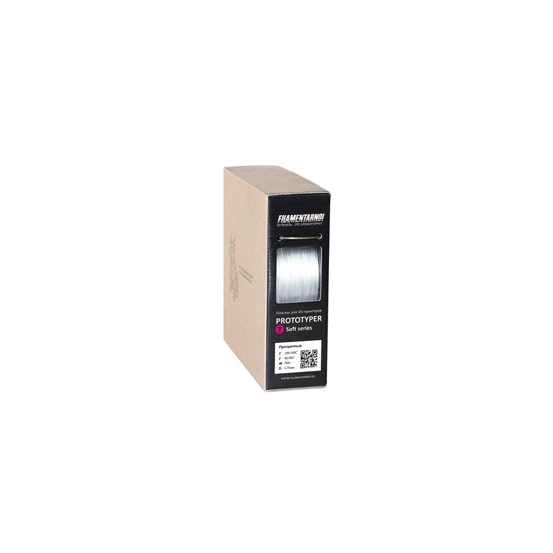 T-SOFT 1,75 FILAMENTARNO Прозрачный 0,75 кг