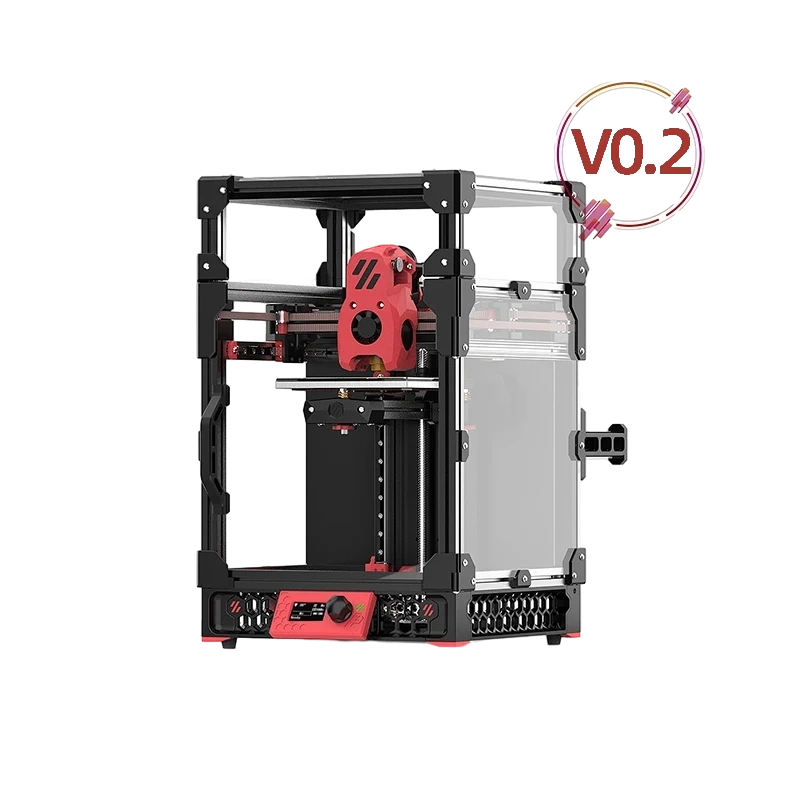Набор Siboor для сборки 3D принтера VORON V0.2 Rev.1 (120x120x120 мм) (Напечатанные ABS детали)