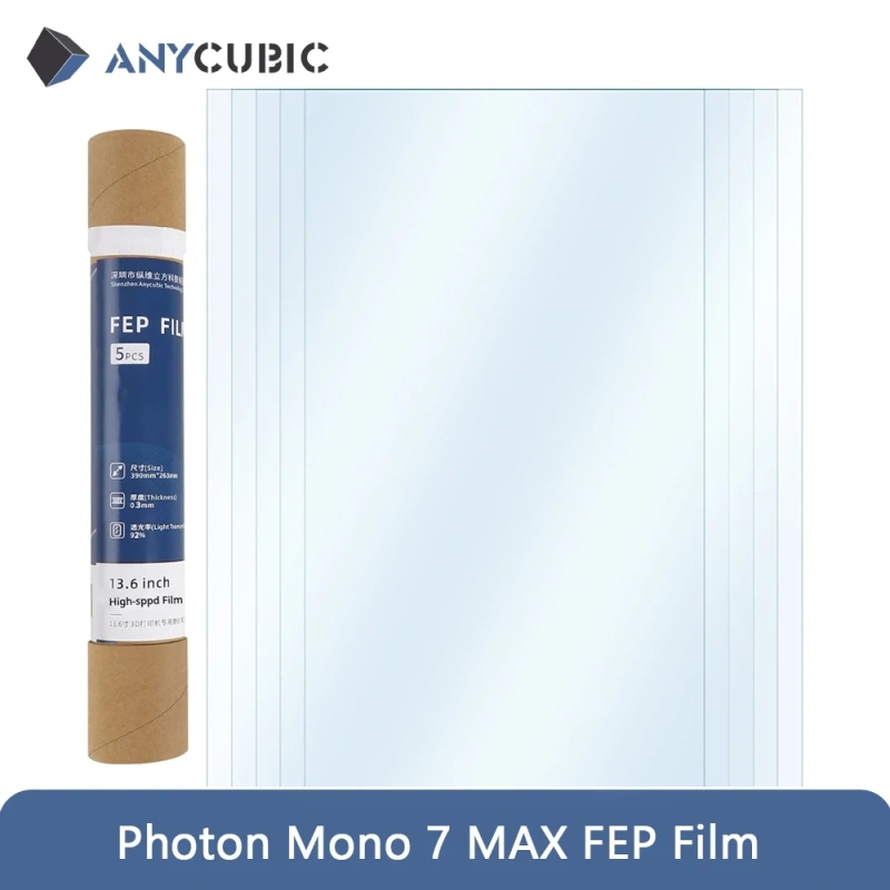 Оригинальные FEP пленки Anycubic Photon Mono 7 Max (2 шт)