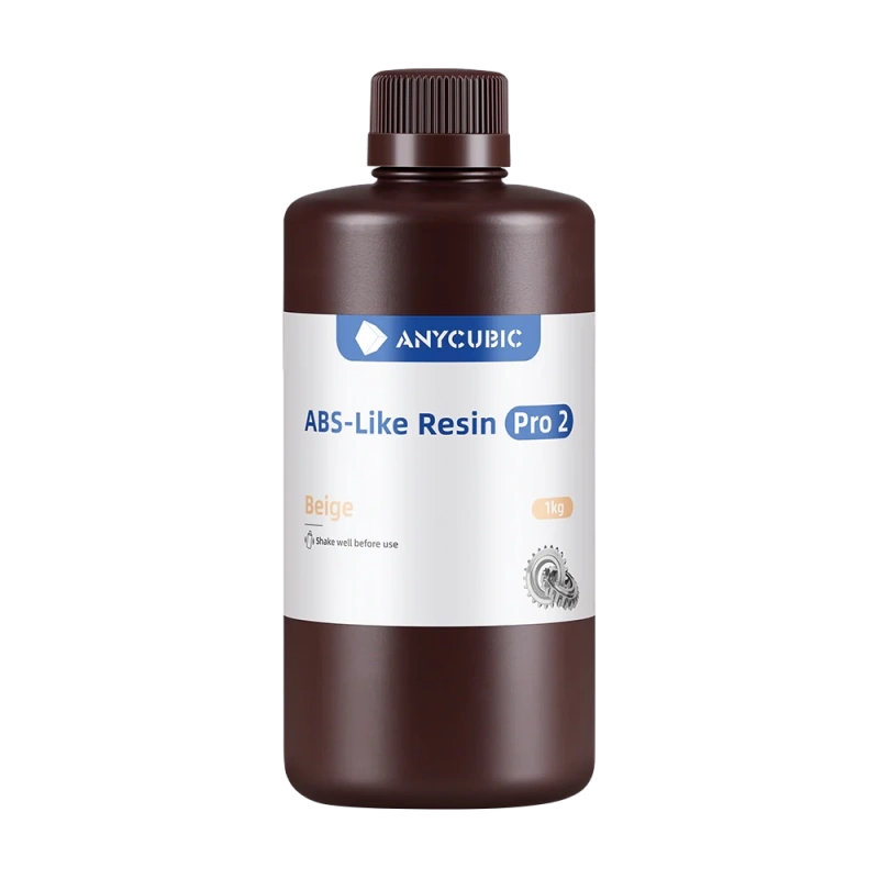 Фотополимерная смола Anycubic ABS-Like Resin Pro 2, 1л (Бежевый)