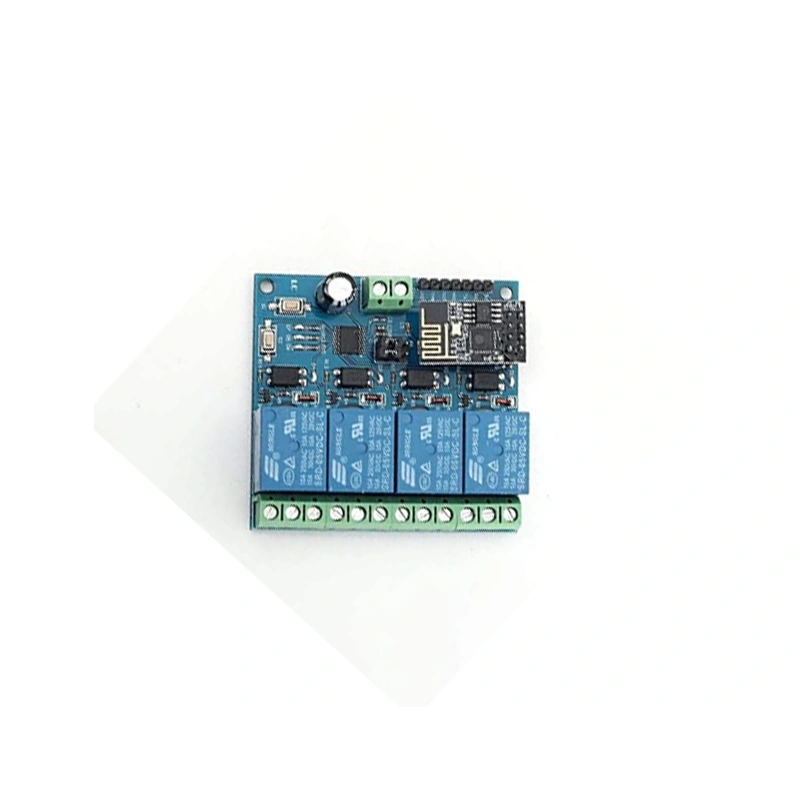 Реле 4-канальное 5V с Wi-Fi управлением на чипе ESP8266