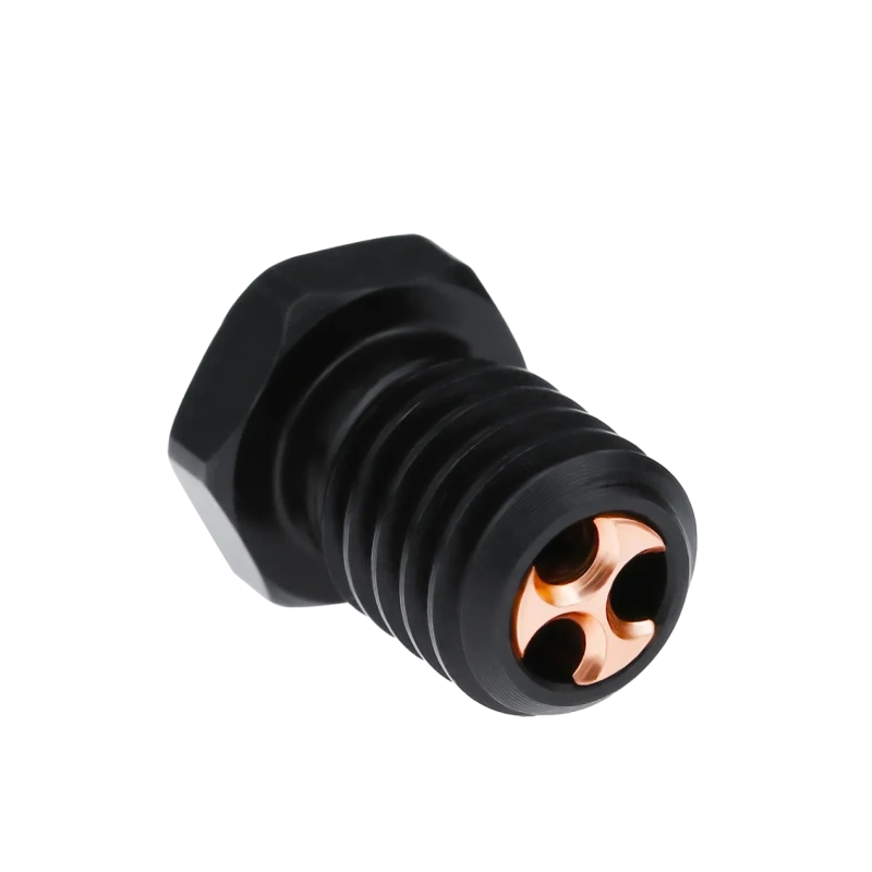 Закаленное сопло Kingroon E3D V6 CHT с медной вставкой (0.2 мм)