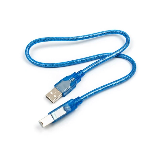 Кабель USB A - USB B, 30 см