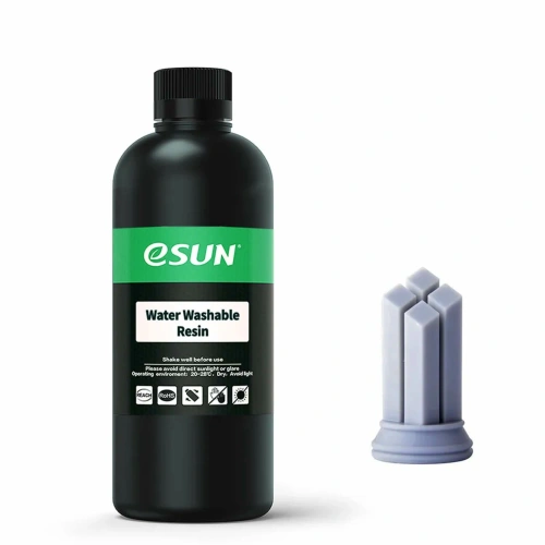 Фотополимерная смола eSUN Water Washable 0.5 л, серая