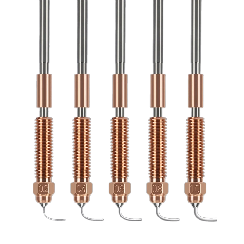 Быстросъемное сопло Unicorn от Kingroon для Creality K1/ K1 Max/ K1C / Ender-3 V3 / Ender-3 V3 Plus (0.2 мм)