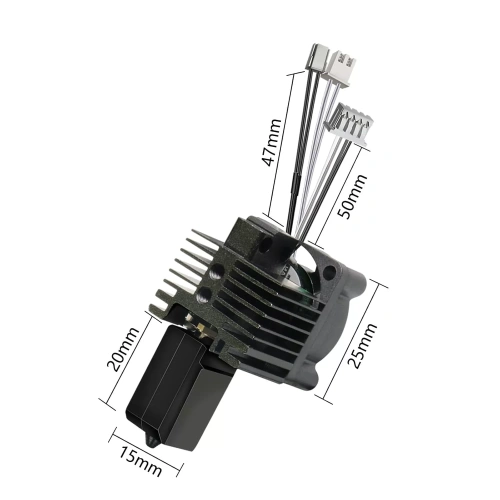 Хотэнд в сборе, комплект для Bambu Lab X1 Series (0.2 мм)