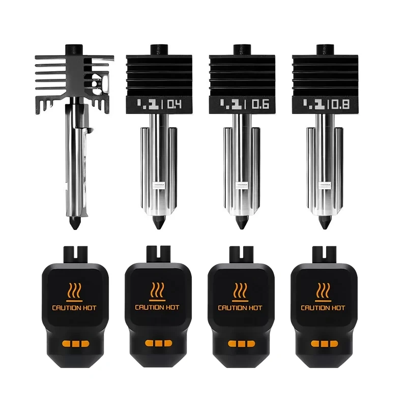 Хотэнд с закалённым соплом для Bambu Lab H2D/H2C/H2S/P2S (0.2 мм)