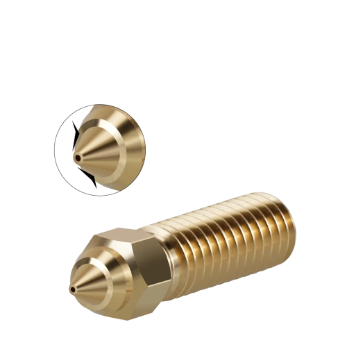 Сопло Kingroon для Creality K1/ K1 Max (2023) / Ender-3 V3 KE/ CR-10 SE Латунь (0,4 мм)
